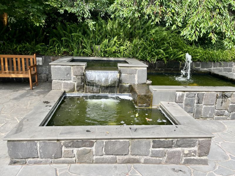 Garden Fountain Installation in Honolulu, HI